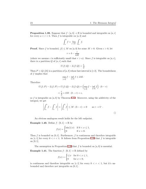 The Riemann Integral