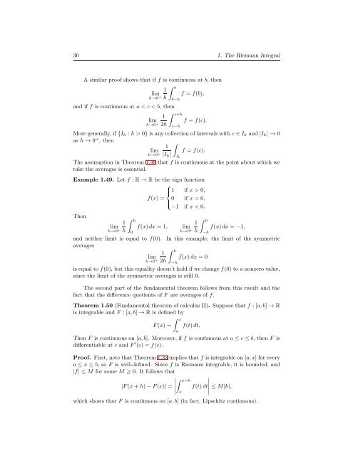 The Riemann Integral