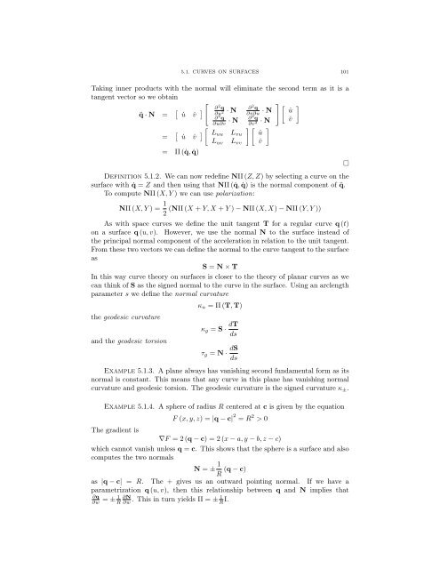 Lecture Notes for 120 - UCLA Department of Mathematics