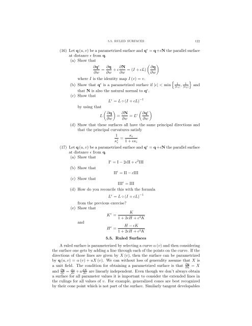 Lecture Notes for 120 - UCLA Department of Mathematics