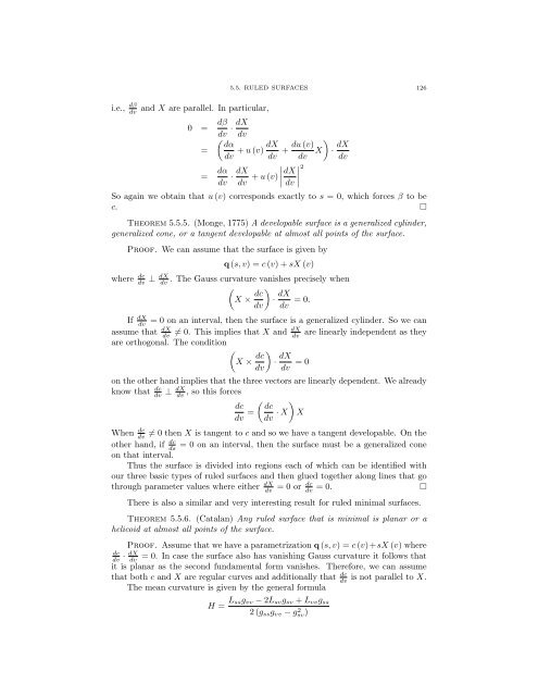 Lecture Notes for 120 - UCLA Department of Mathematics