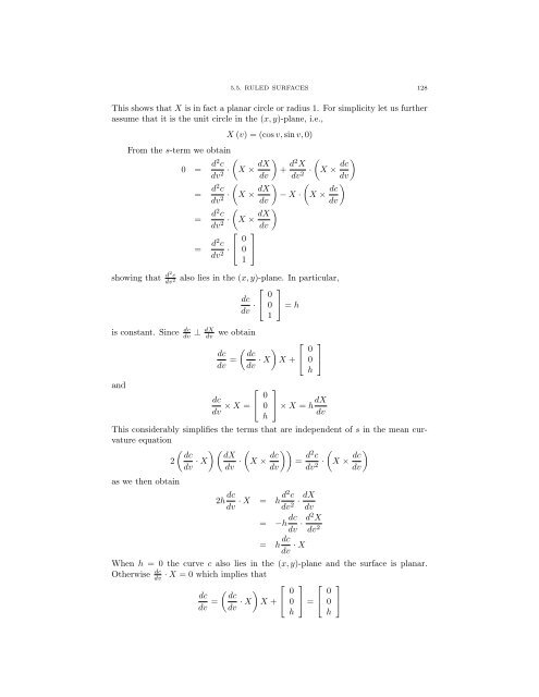 Lecture Notes for 120 - UCLA Department of Mathematics