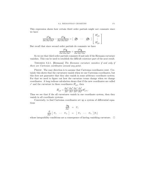 Lecture Notes for 120 - UCLA Department of Mathematics