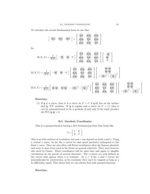 Lecture Notes for 120 - UCLA Department of Mathematics