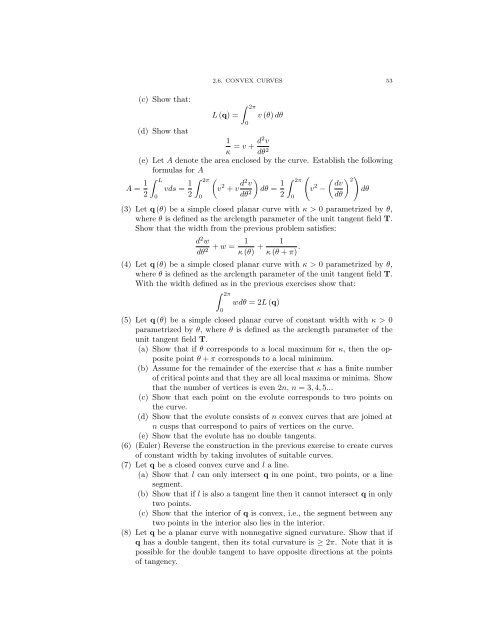 Lecture Notes for 120 - UCLA Department of Mathematics