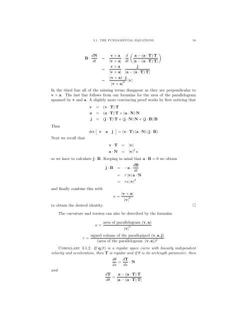 Lecture Notes for 120 - UCLA Department of Mathematics