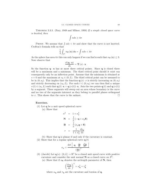 Lecture Notes for 120 - UCLA Department of Mathematics