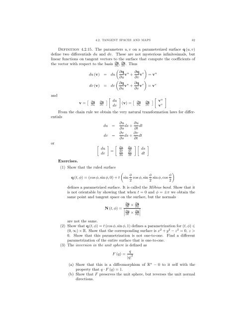 Lecture Notes for 120 - UCLA Department of Mathematics