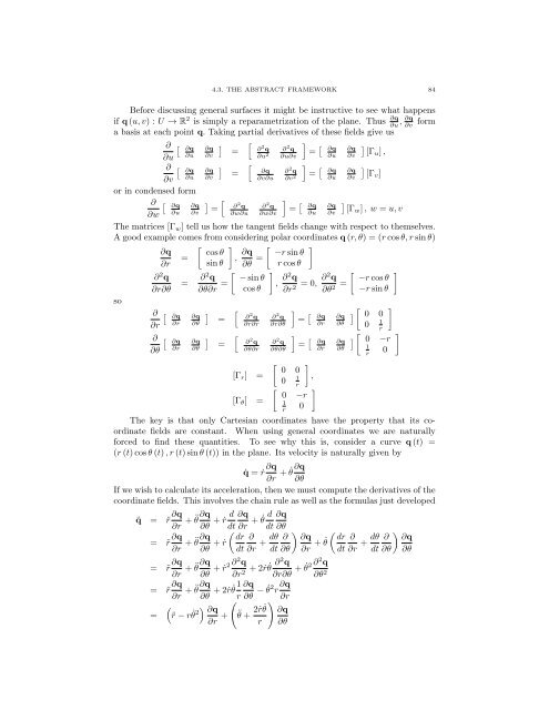 Lecture Notes for 120 - UCLA Department of Mathematics