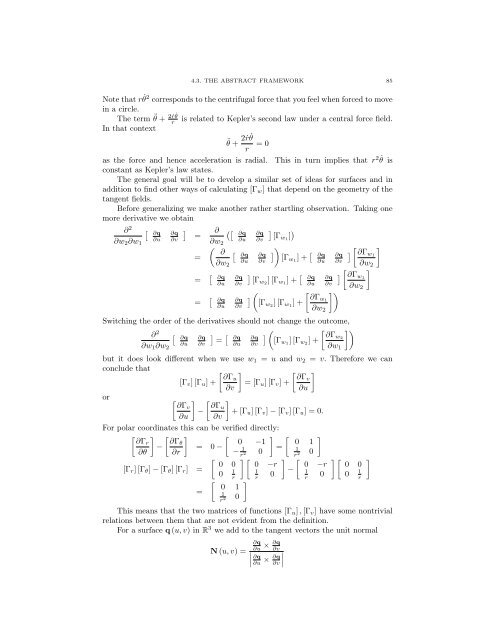 Lecture Notes for 120 - UCLA Department of Mathematics