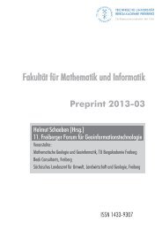 03/2013 - Fakultät für Mathematik und Informatik