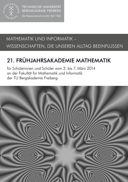2014 - Fakultät für Mathematik und Informatik