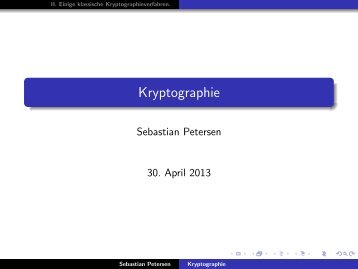 Kryptographie