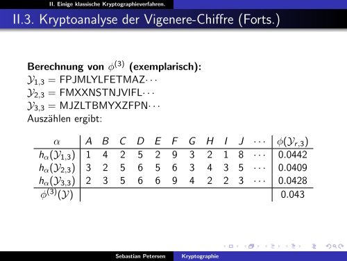 Kryptographie