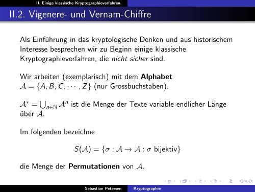 Kryptographie