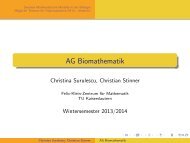 AG Biomathematik