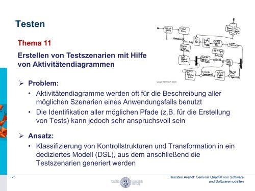 Qualität von Software und Softwaremodellen - uni-marburg