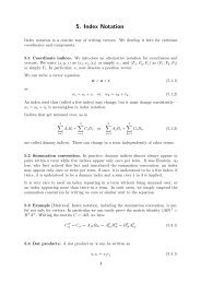 5. Index Notation