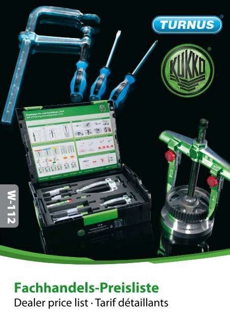 KUKKO 222-U Dichtring-Demontage-Werkzeuge komplett inklusive Schrauben und  Verlängerungen