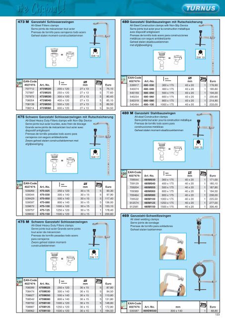 Fachhandels-Preisliste