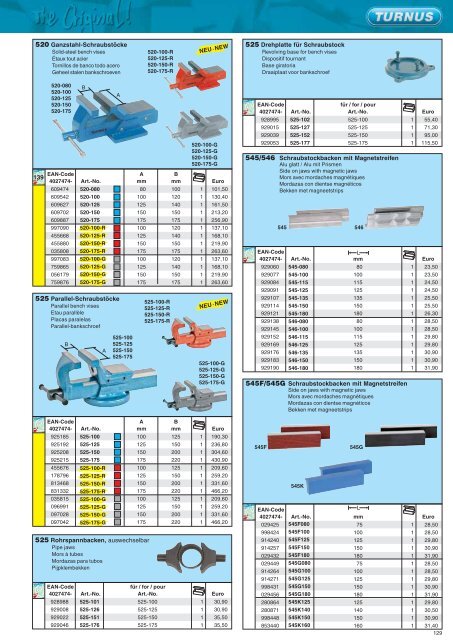 Fachhandels-Preisliste