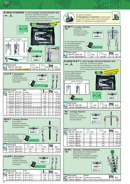 Fachhandels-Preisliste