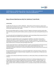 Mayer Brown Nabs Korean Atty For Antitrust, Trade Work