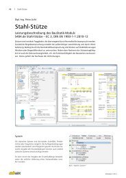 Stahl-Stütze - mb AEC Software GmbH