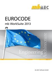 Architecture EUROCODE - mb AEC Software GmbH