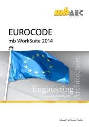 Architecture EurocodE - mb AEC Software GmbH