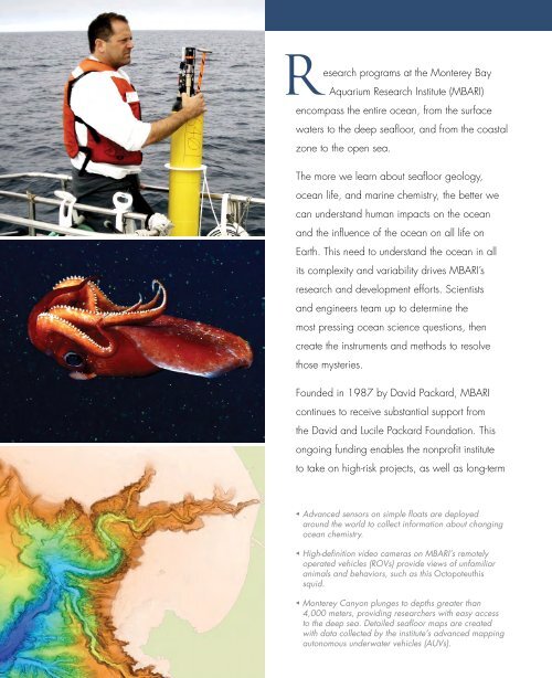 Brochure about MBARI (PDF) - Monterey Bay Aquarium Research ...