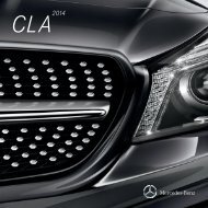 CLA-Class Brochure - Mercedes-Benz USA