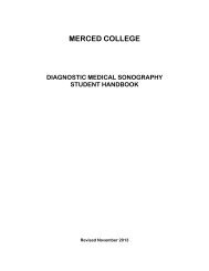 Student Handbook 2013 - Merced College