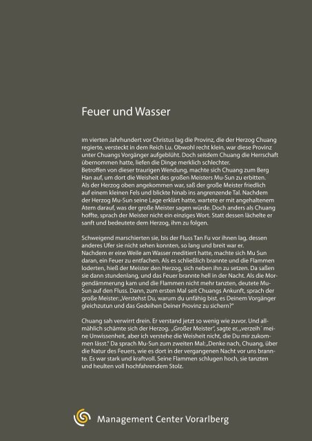 Geschichte: Feuer und Wasser