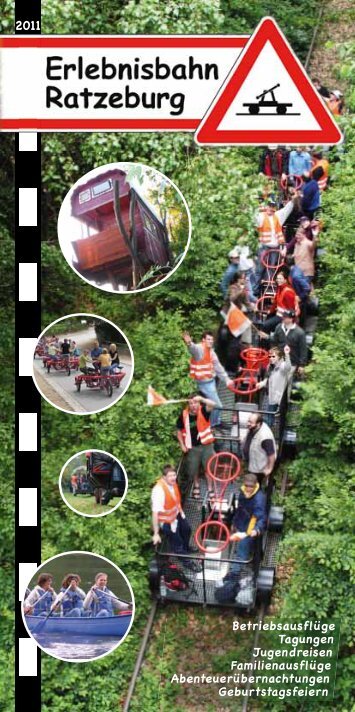 Flyer2011 - der Erlebnisbahn Ratzeburg