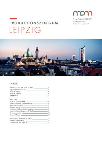 LEIPZIG - Mitteldeutsche MedienfÃ¶rderung GmbH