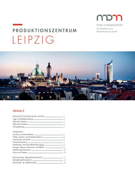 LEIPZIG - Mitteldeutsche MedienfÃ¶rderung GmbH