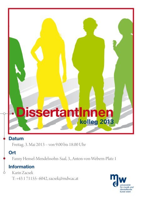 Programm 2012/13 - Universität für Musik und darstellende Kunst ...