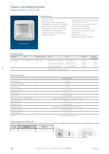 Produktkatalog Theben AG 2014/15: Energie sparen – Komfort erhöhen.