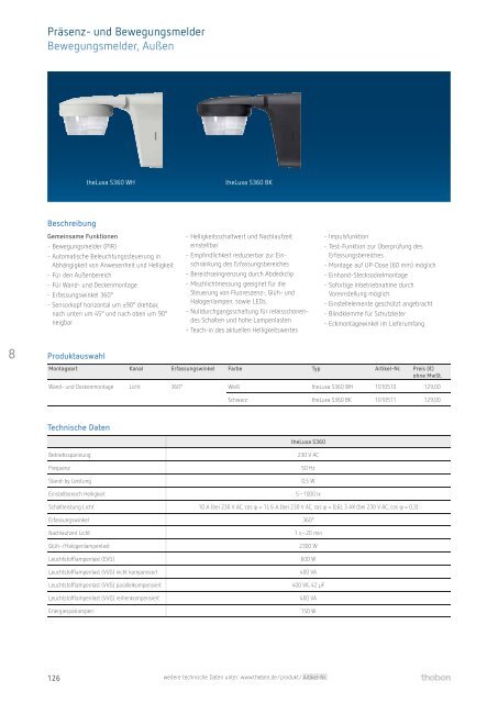 Produktkatalog Theben AG 2014/15: Energie sparen – Komfort erhöhen.