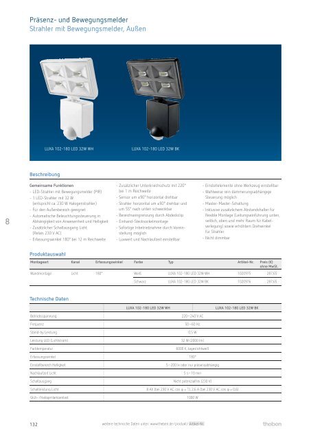 Produktkatalog Theben AG 2014/15: Energie sparen – Komfort erhöhen.