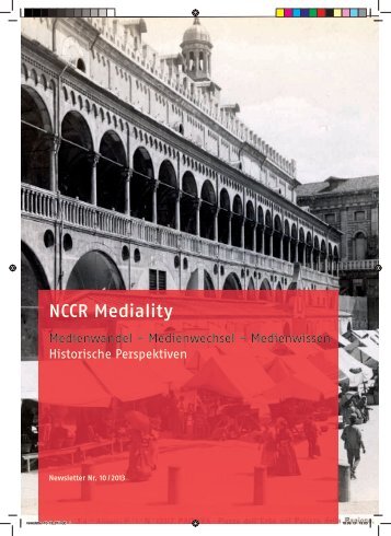 Newsletter 10 (2013) - NCCR Mediality