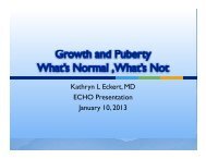 Growth and Puberty - What's Normal, What's Not