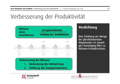 Vom Stücklohn zum Zeitlohn - MSP Medien Systempartner