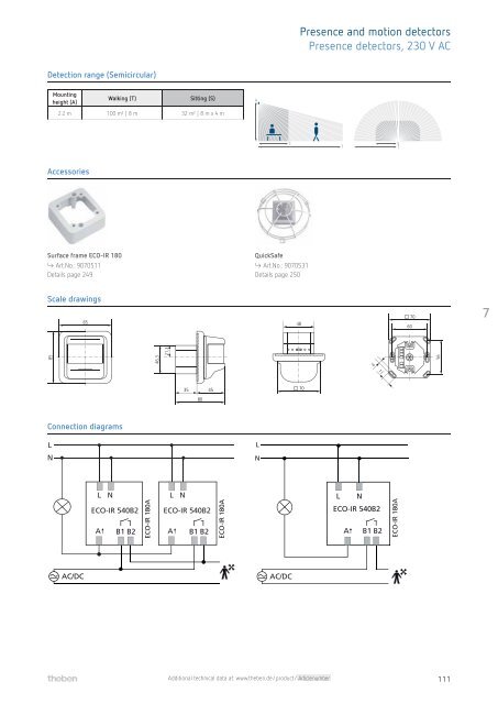 Theben Catalogue 2014/15. Save energy – Increase comfort. 