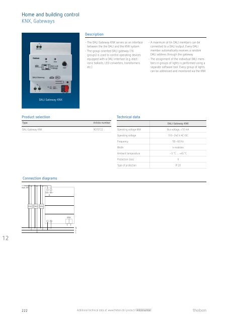 Theben Catalogue 2014/15. Save energy – Increase comfort. 