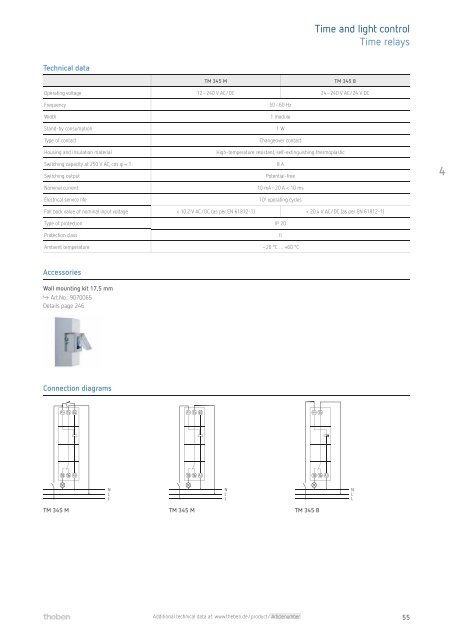 Theben Catalogue 2014/15. Save energy – Increase comfort. 