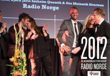 Radio Norges allmennkringkasterregnskap 2012 - Medietilsynet