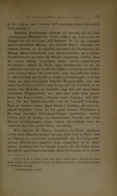 Numismatische Zeitschrift - Medievalcoinage.com