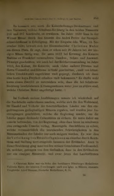 Numismatische Zeitschrift - Medievalcoinage.com